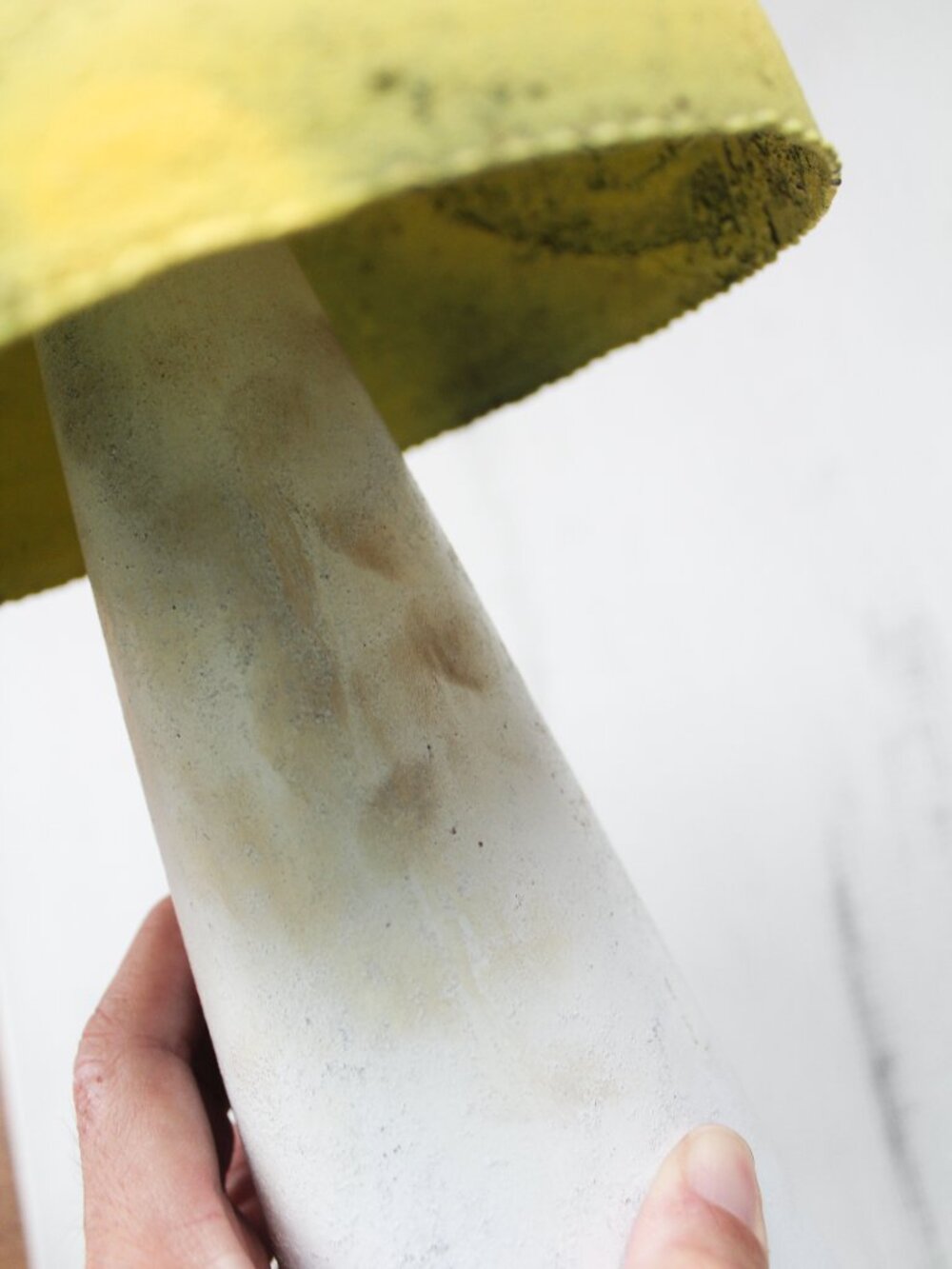 Anthropologie // Terrain - Neon Iron Yellow Mushroom Large - NEW NWT - Picture 6 of 11
